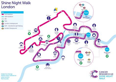 Shine Night Walk London .